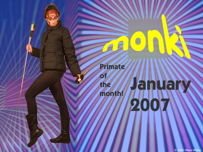 Monki - Primate of the month!